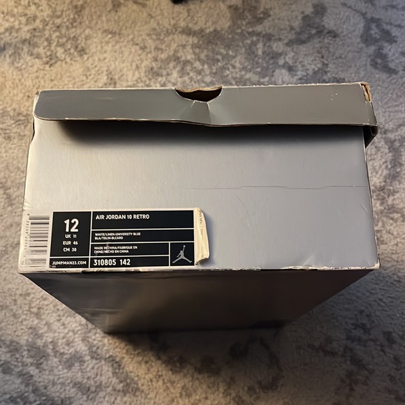 Size 12 - Jordan 10 Retro Linen 2005 - Picture 6 of 7